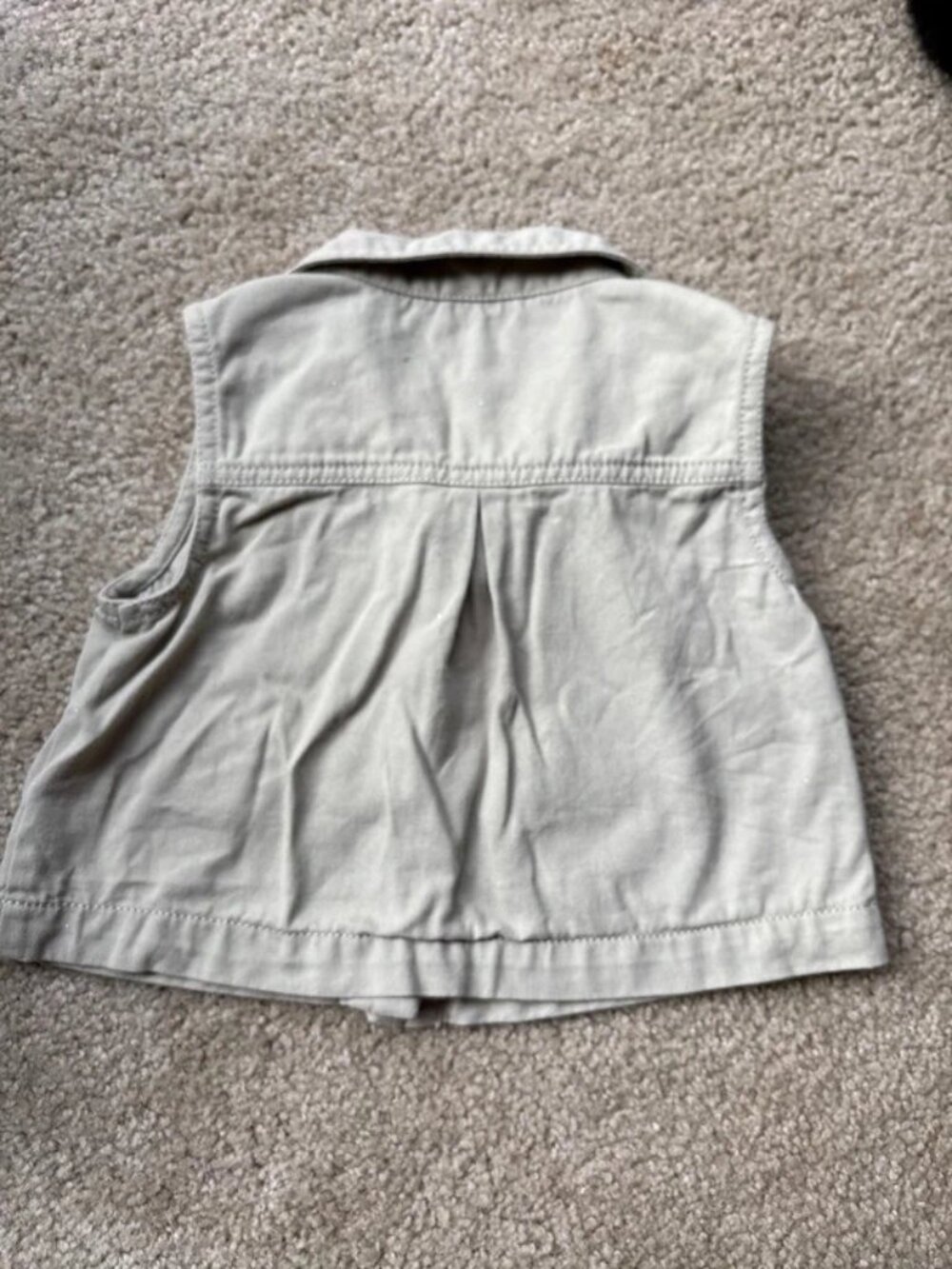 🟩Tahari Utility Vest Toddler 3T - Picture 2 of 4